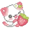 🐱 Эмодзи «Pixel World #pixel #cute» для Telegram