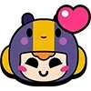 🥰 Эмодзи «Brawl Stars #game» для Telegram