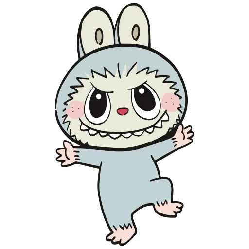 👹 Эмодзи «Labubu #trand #emoji» для Telegram