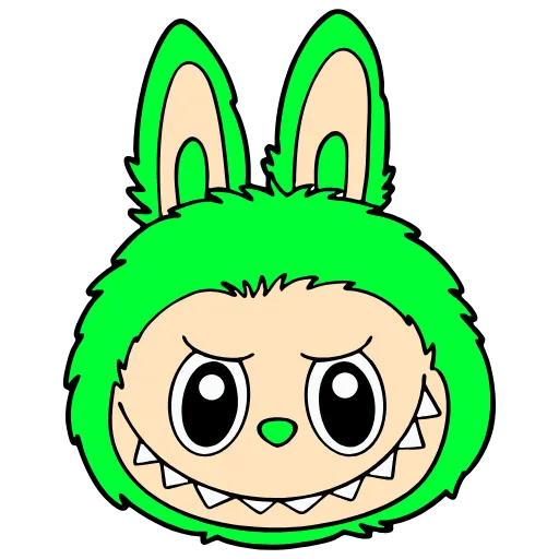 👹 Эмодзи «Labubu #trand #emoji» для Telegram