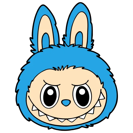 👹 Эмодзи «Labubu #trand #emoji» для Telegram