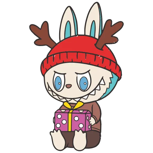 👹 Эмодзи «Labubu #trand #emoji» для Telegram