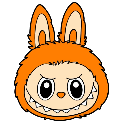 👹 Эмодзи «Labubu #trand #emoji» для Telegram