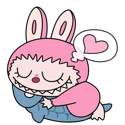 👹 Эмодзи «Labubu #trand #emoji» для Telegram