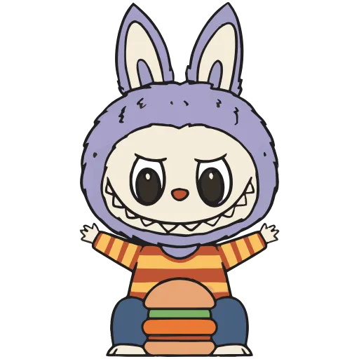 👹 Эмодзи «Labubu #trand #emoji» для Telegram