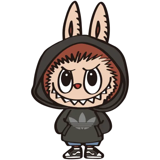 👹 Эмодзи «Labubu #trand #emoji» для Telegram