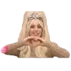 🫶 Эмодзи «Lady Gaga» для Telegram