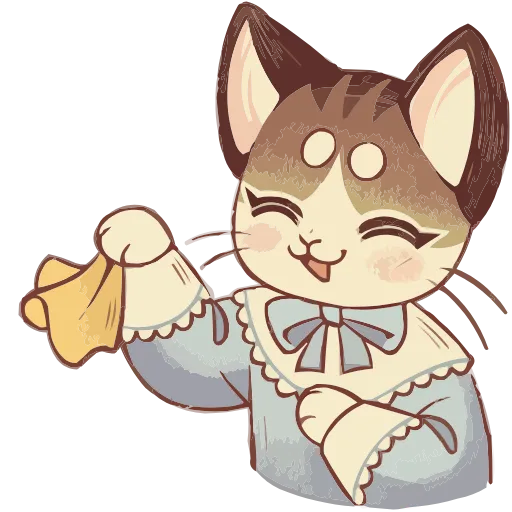 🐈 Эмодзи «Набор эмоджи с леди Лапкой из ВК в качестве» для Telegram