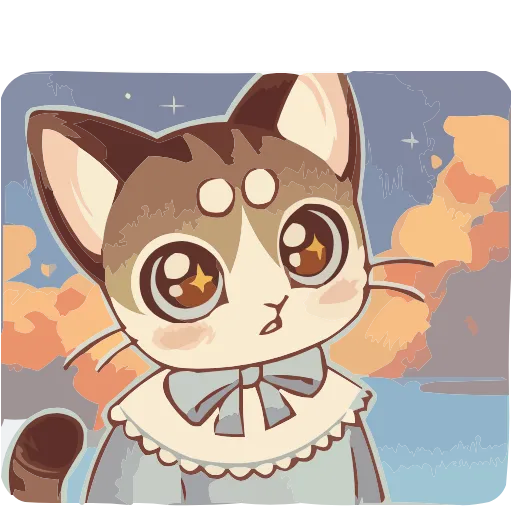 🐈 Эмодзи «Набор эмоджи с леди Лапкой из ВК в качестве» для Telegram