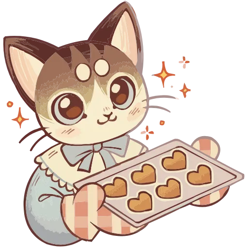 🐈 Эмодзи «Набор эмоджи с леди Лапкой из ВК в качестве» для Telegram