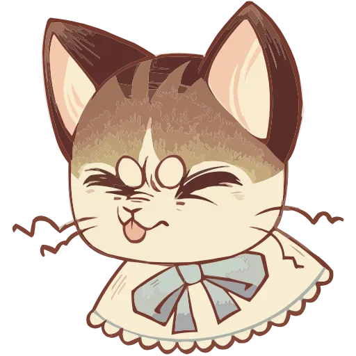 🐈 Эмодзи «Набор эмоджи с леди Лапкой из ВК в качестве» для Telegram