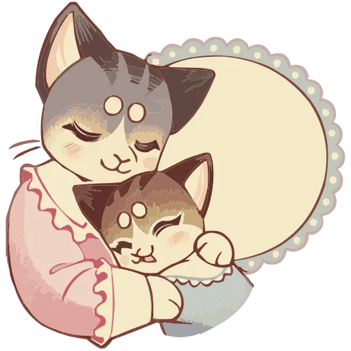 🐈 Эмодзи «Набор эмоджи с леди Лапкой из ВК в качестве» для Telegram