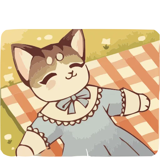 🐈 Эмодзи «Набор эмоджи с леди Лапкой из ВК в качестве» для Telegram