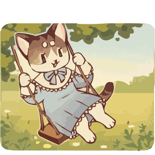 🐈 Эмодзи «Набор эмоджи с леди Лапкой из ВК в качестве» для Telegram