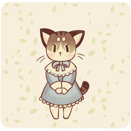 🐈 Эмодзи «Набор эмоджи с леди Лапкой из ВК в качестве» для Telegram