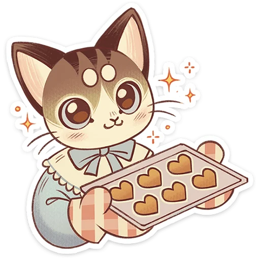 ❤️ Стикер «Лапка» для Telegram