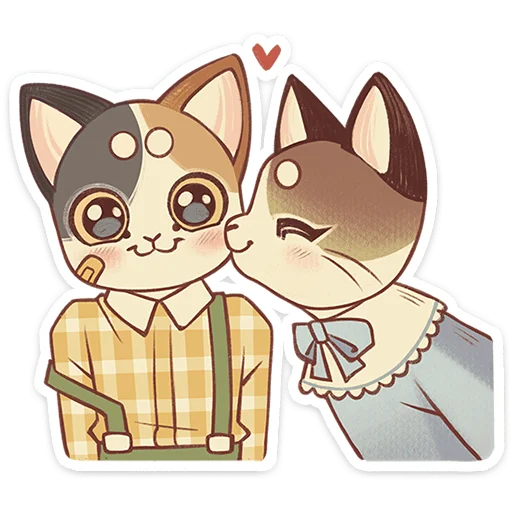 😘 Стикер «Лапка» для Telegram