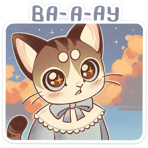 🤩 Стикер «Лапка» для Telegram