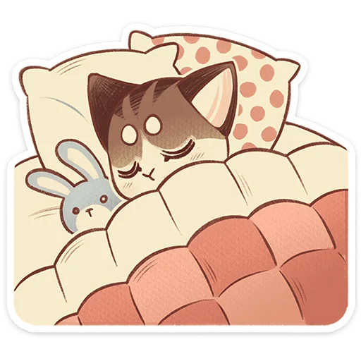 💤 Стикер «Лапка» для Telegram