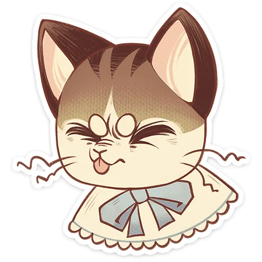 🐱 Стикер «Лапка» для Telegram