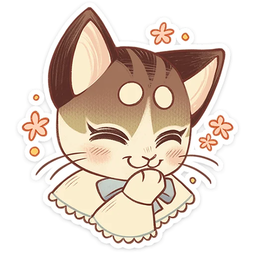 ☺️ Стикер «Лапка» для Telegram