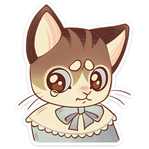 🐱 Стикер «Лапка» для Telegram