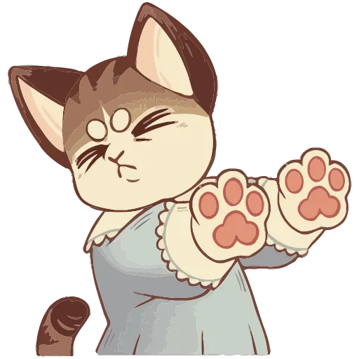 🙅‍♀️ Эмодзи «Лапка» для Telegram