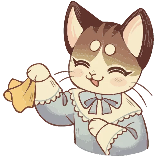 👋 Эмодзи «Лапка» для Telegram