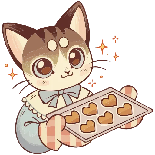 🍪 Эмодзи «Лапка» для Telegram