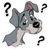❓ Эмодзи «Lady and the Tramp» для Telegram