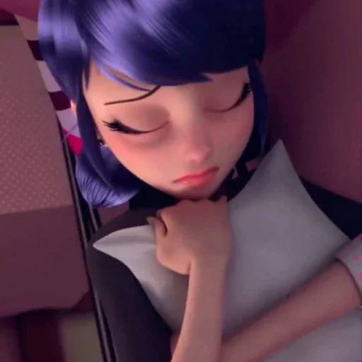😰 Стикер «Marinette and Adrien created» для Telegram