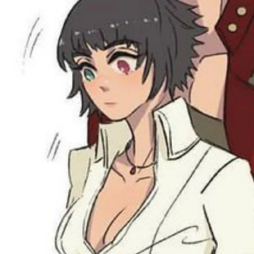 😮 Стикер «Lady Devil May Cry» для Telegram