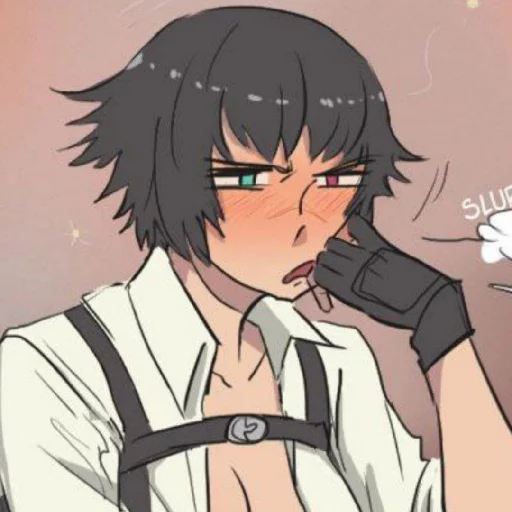 🥱 Стикер «Lady Devil May Cry» для Telegram