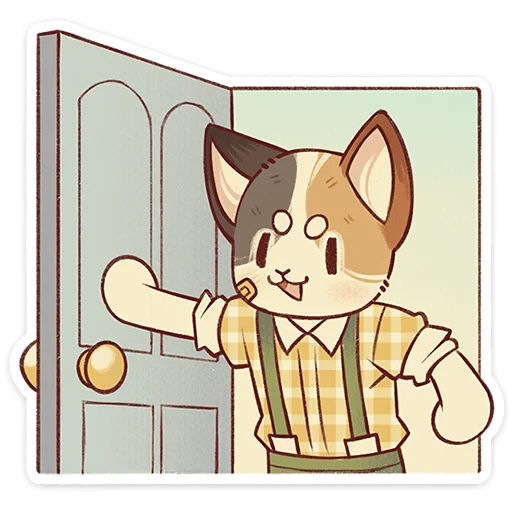 🐱 Стикер «Лапка и Пломбир» для Telegram
