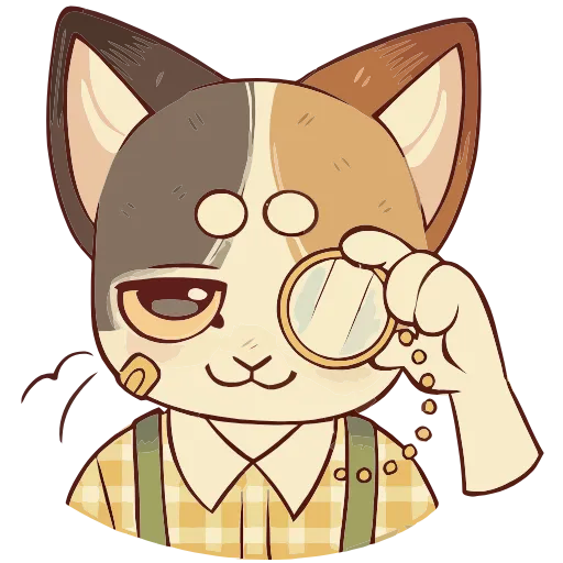 🧐 Эмодзи «Лапка и Пломбир» для Telegram