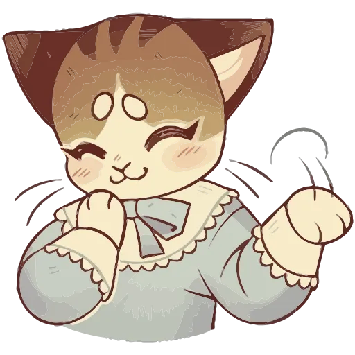 😊 Эмодзи «Лапка и Пломбир» для Telegram