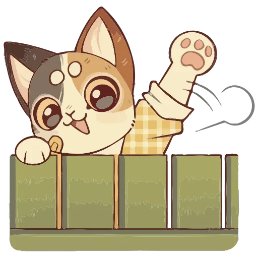 🙋 Эмодзи «Лапка и Пломбир» для Telegram