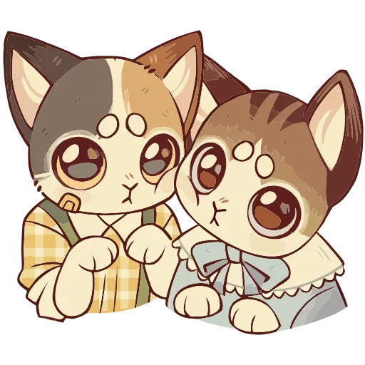 👩‍❤️‍👨 Эмодзи «Лапка и Пломбир» для Telegram