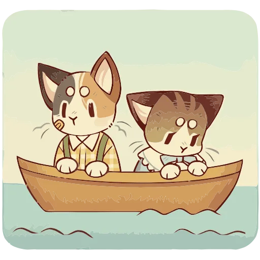 ⛵ Эмодзи «Лапка и Пломбир» для Telegram