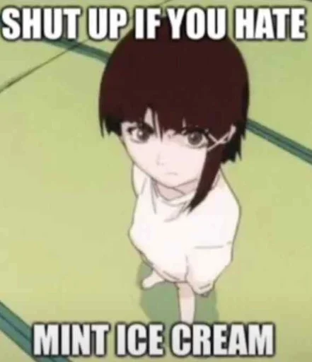 💙 Стикер «lAIN LMAOOO» для Telegram