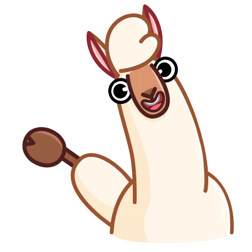 👋 Стикер «Lama» для Telegram