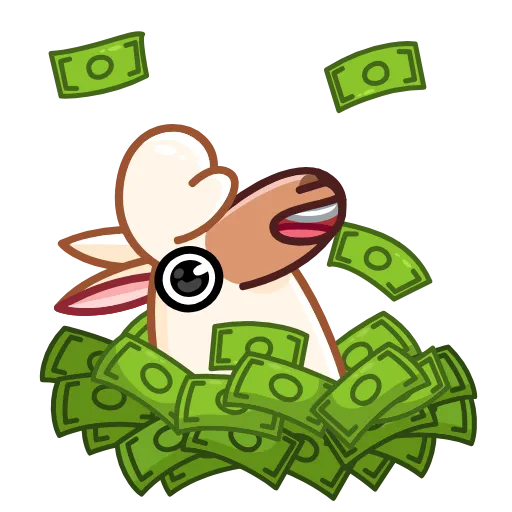 🤑 Стикер «Lama» для Telegram