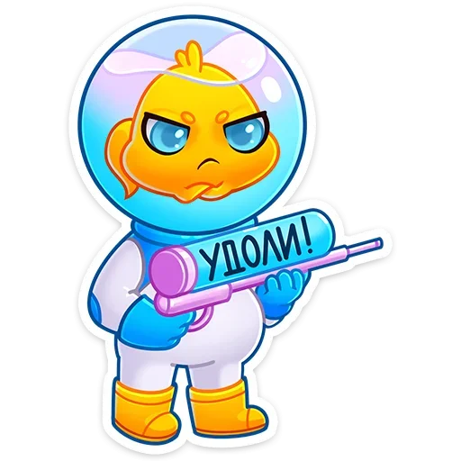 😠 Стикер «Ламарк» для Telegram