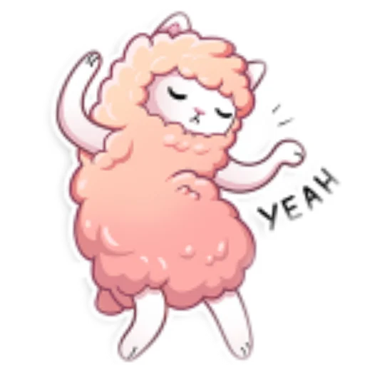 💃 Стикер «Ламочка» для Telegram