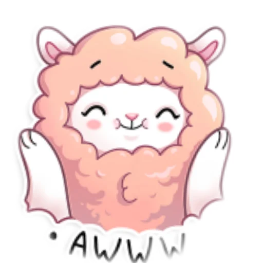😊 Стикер «Ламочка» для Telegram