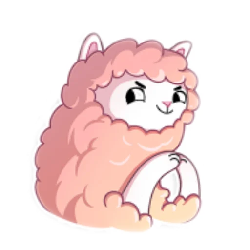 😈 Стикер «Ламочка» для Telegram