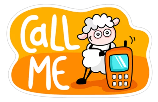 📞 Стикер «Lana» для Telegram