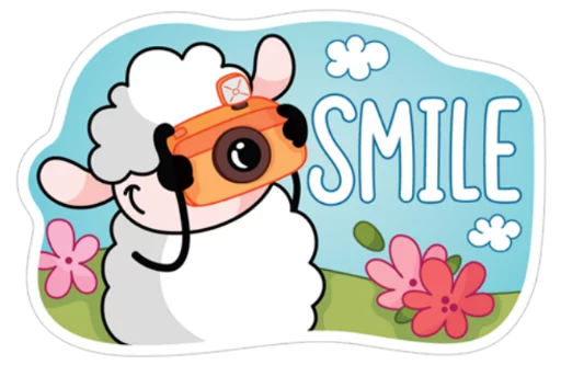 📷 Стикер «Lana» для Telegram