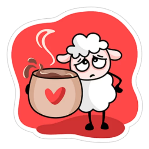 ☕ Стикер «Lana» для Telegram