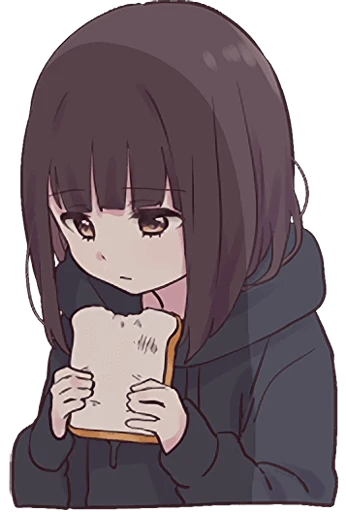 Стикерпак Menhera-chan Animation 2 ENG для Telegram